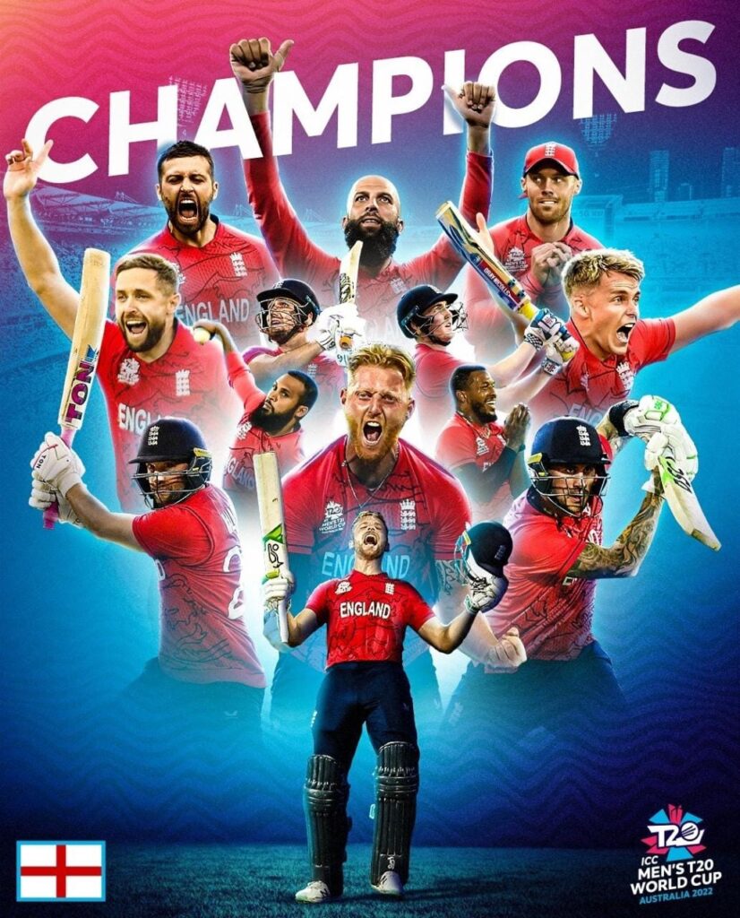 Champions of T20 World Cup 2022